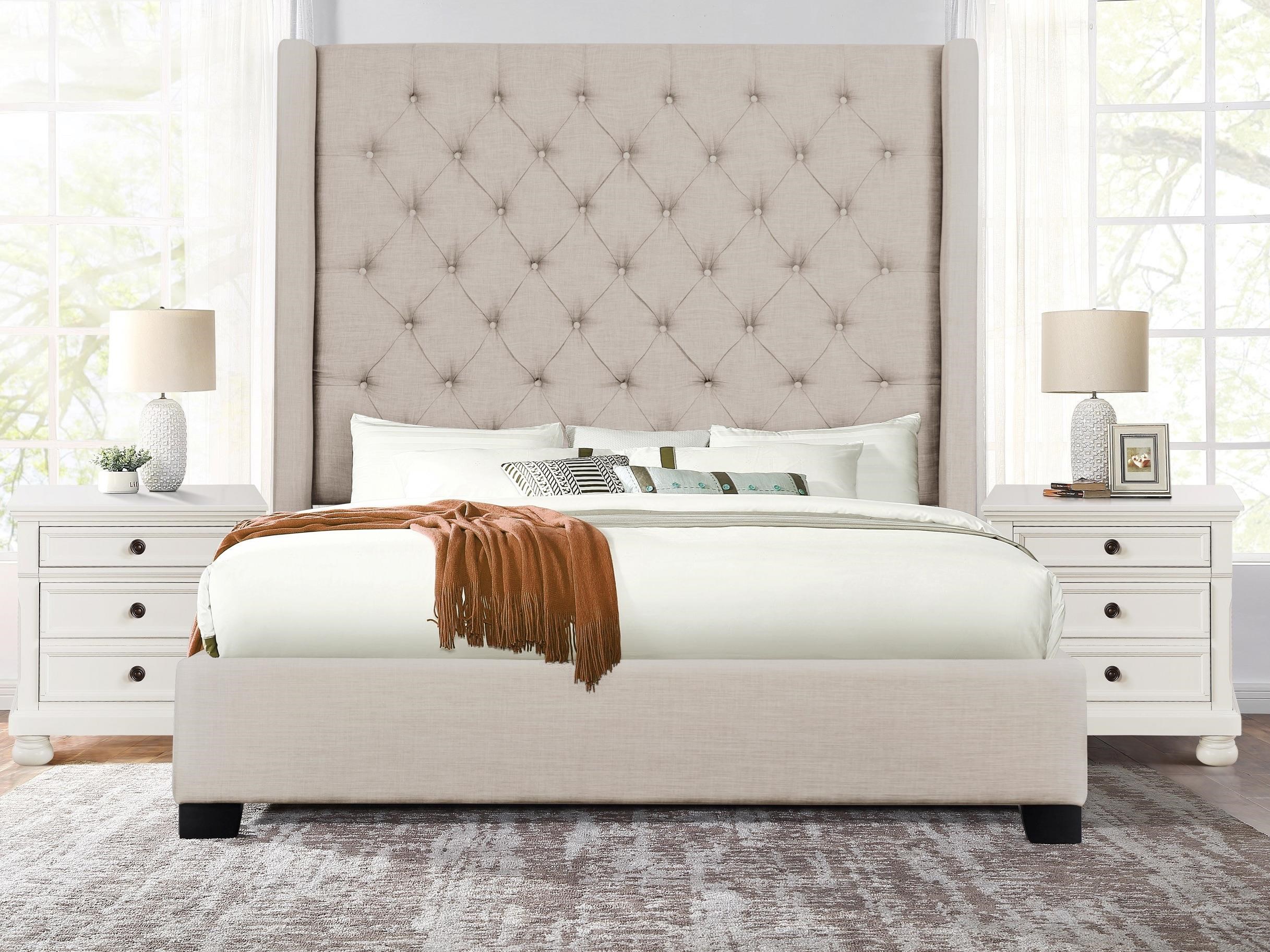 Westerly queen upholstered bed store
